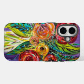 Coque iphone floral (Verso (horizontal))