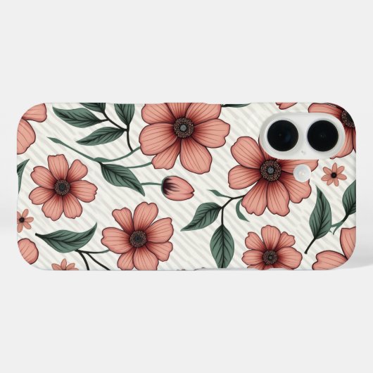 coque iphone floral (Verso (horizontal))