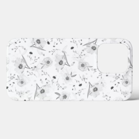 Coque iphone floral (Verso (horizontal))