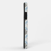 Coque iphone floral de damassé (Dos/Droite)