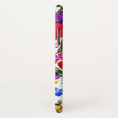 Coque iphone floral de jardin d'aquarelle (Dos/Droite)