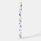 Coque iphone floral lavande (Côté droit)