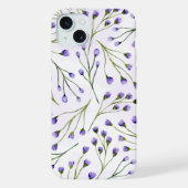 Coque iphone floral lavande (Verso)