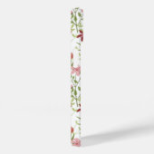 Coque iphone Floral Personnalisé - Ajouter Votre P (Verso / Droite)