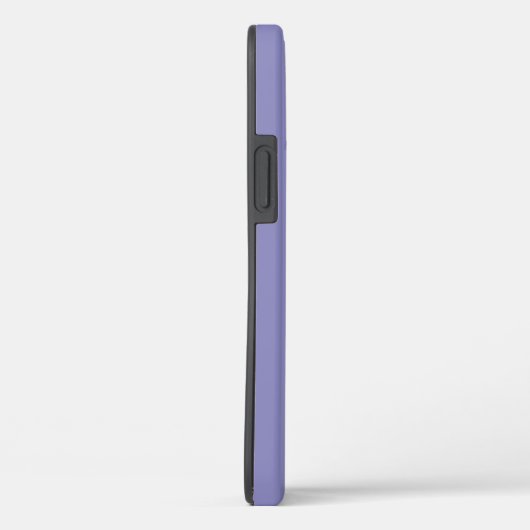 Coque iphone floral pourpre (Verso / Droite)