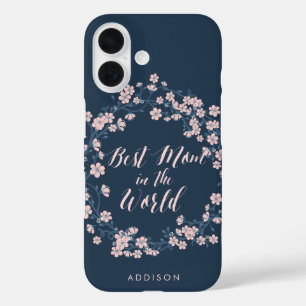 Coque iphone Floral Rose Pour Meilleure Maman