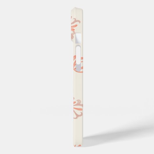 Coque iphone floral souple (Verso / Gauche)