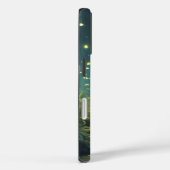 coque iphone - Forêt lumineuse et cosy avec luciol (Verso / Droite)