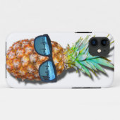 Coque iphone frais d'ananas (Dos (Horizontal))