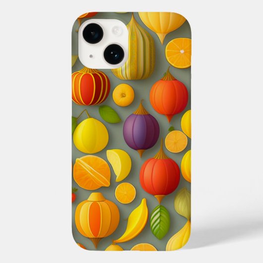 Coque iphone Fruit Design (Verso)