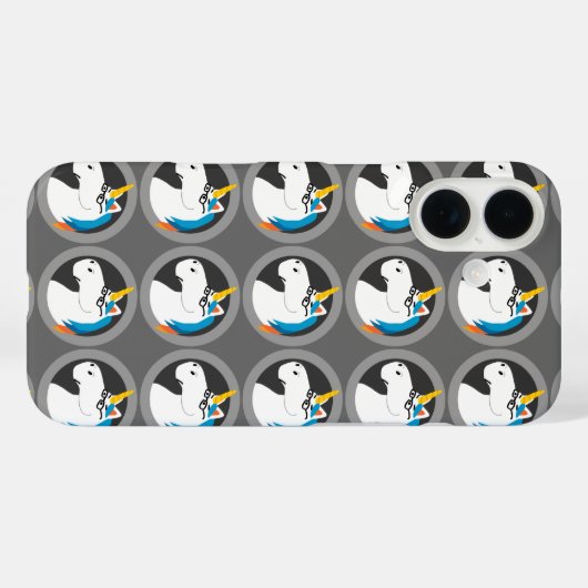 Coque iphone Geekicorn (Verso (horizontal))