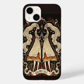 coque iphone Gemini Celestial Zodiac Art (Verso)