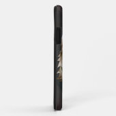 Coque iphone géométrique de loup (Dos/Droite)