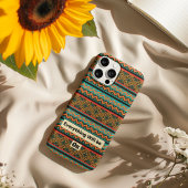 Coque iphone géométrique tribal coloré - Boho Chic