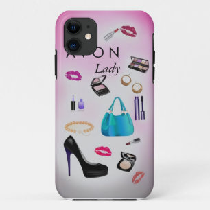 Coque iphone girly de mode de maquillage