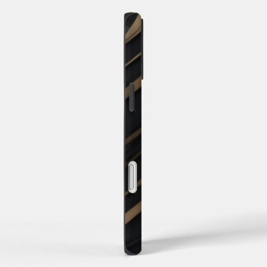 Coque iphone Gold Black Apple (Verso / Droite)