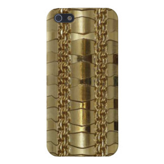 Coque iPhone 5 Gold Links and Braid
