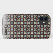 Coque Iphone gris noir blanc (Dos (Horizontal))