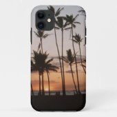 Coque iphone hawaïen de palmiers (Dos)