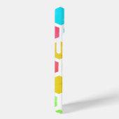 Coque iphone Hexagonal coloré moderne (Verso / Droite)