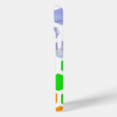 Coque iphone Hexagonal coloré moderne (Verso / Gauche)