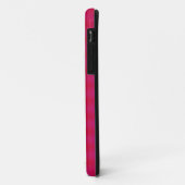 Coque iphone Hot Pink et Fuchsia (Dos/Gauche)