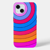 Coque iphone hypnotisé (ultra violet) (Verso)