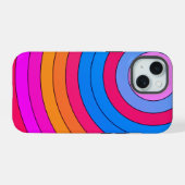 Coque iphone hypnotisé (ultra violet) (Verso Horizontal)