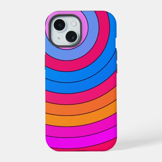Coque iphone hypnotisé (ultra violet) (Verso)
