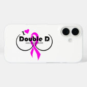 coque iphone - I Love Double D (Verso (horizontal))