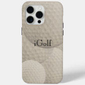 coque iphone iGolf pour les fans de golf (Verso)