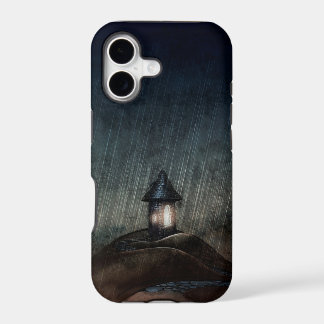 Coque iphone illustré. Chauffez quand il pleut