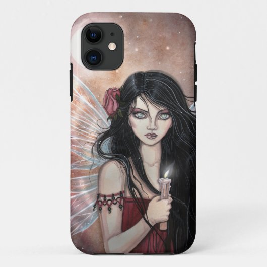 Coque iphone Imaginaire Fairy à peine là (Dos)