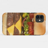 Coque iphone impressionnant d'hamburger (Dos (Horizontal))