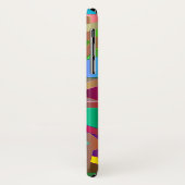 Coque iphone imprimé indien moderne (Dos/Gauche)