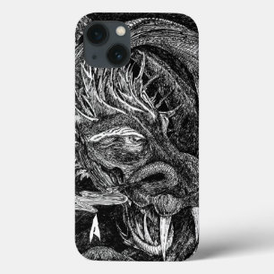 Coque iphone "initial" du dragon