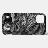 Coque iphone "initial" du dragon (Verso (horizontal))