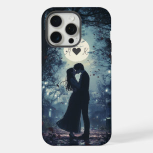 Coque iPhone initiale du nom du couple qui s'embra
