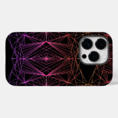 Coque iphone inspiré par la géométrie cristalline (Verso (horizontal))