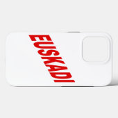 Coque iPhone/iPad13pro EUSKADI (Verso (horizontal))
