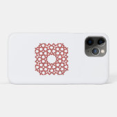 Coque iPhone/iPad Mosaïque marocaine rouge MAMLUK (Dos (Horizontal))