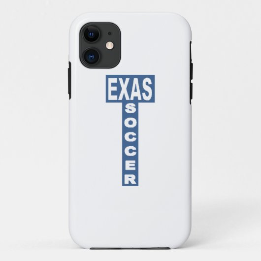 Coque iPhone/iPad   TEXAS  SOCCER  (Dos)
