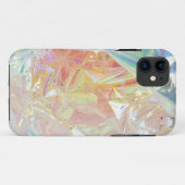 Coque iphone iridescent de rayonnement de (Dos (Horizontal))