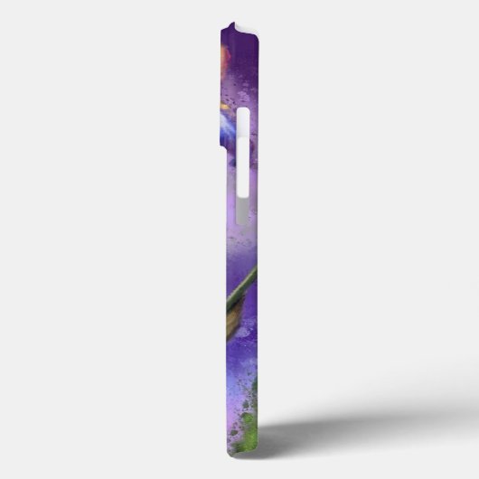 Coque iphone Iris Flowers (Verso / Gauche)