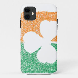 Coque iphone irlandais de coutume de shamrock