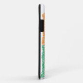 Coque iphone irlandais de coutume de shamrock (Dos/Droite)