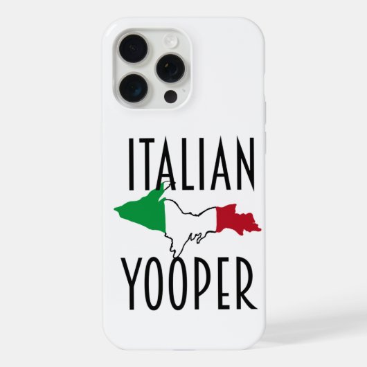 Coque iphone italien Yooper (Verso)