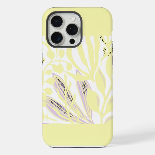 Coque iphone jaune (Verso)