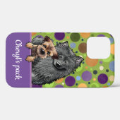 Coque iphone KiniArt belge et frontalière (Verso (horizontal))