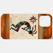 Coque iphone Kokopelli Sud-Ouest (Verso (horizontal))